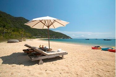 La paradisiaca playa de Nha Trang, en Vietnam