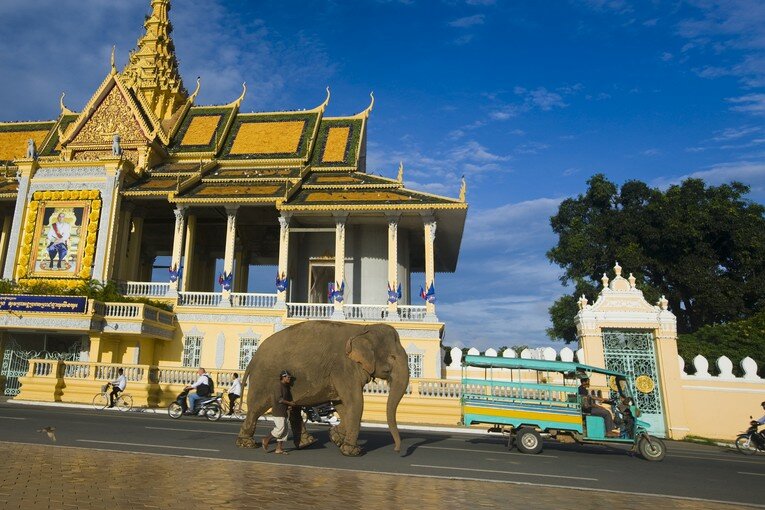 Templo camboyano