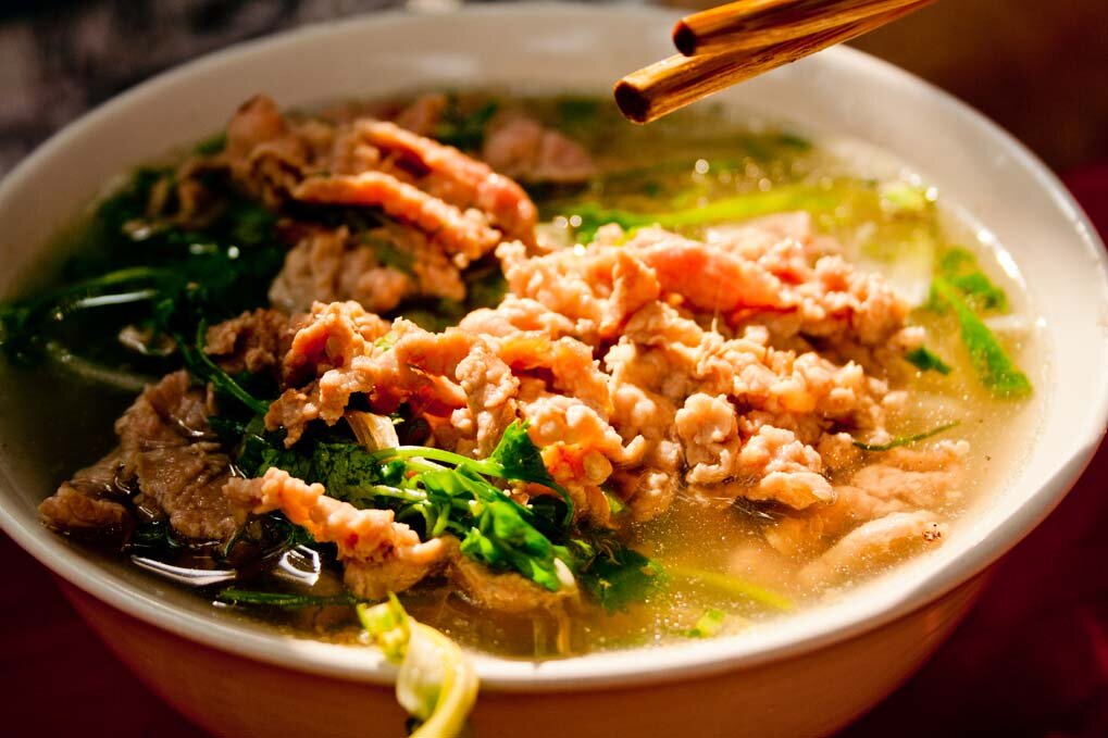La mejor comida callejera en Hanoi Vietnam 2015