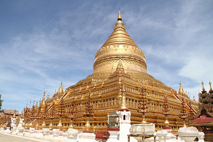 Pagoda Shwezigon - Bagan Birmania Myanmar