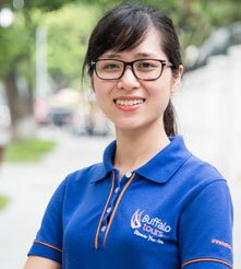 Thuy Linh, especialista de viajes en Buffalo Tours