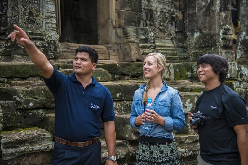 guia turistico habla espanol Siem Riep Angkor Camboya